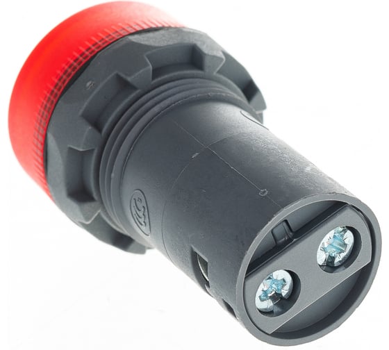 Лампа ABB CL2-523R красная, со встроенным светодиодом, 230В, AC 1SFA619403R5231
