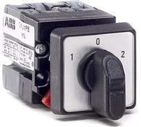 Кулачковый переключатель ABB OMU1PB 3 позиции /1-0-2/, одноуровневый, 10А 9CNB022532R5960