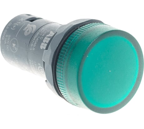 Лампа ABB CL2-520G зелёная со встроенным светодиодом 220В DC 1SFA619403R5202