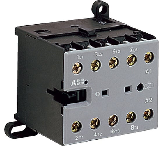 Миниконтактор ABB B6-40-00, 9A, 400В, AC3, катушка управления, 230В, АС GJL1211201R8000 1