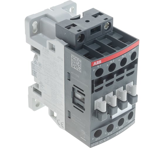 Контактор ABB AF09-30-10-11, с универсальной катушкой управления, 24-60BAC/20-60BDC 1SBL137001R1110