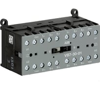 Реверсивный миниконтактор ABB VB6-30-01, 9A, 400В, AC3, катушка, 230В, АС GJL1211901R8010