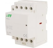 Контактор Евроавтоматика F&F ST25-40/24 4NO, потребляемая мощность 4Вт, 2 модуля, монтаж на DIN-рейке EA13.001.018