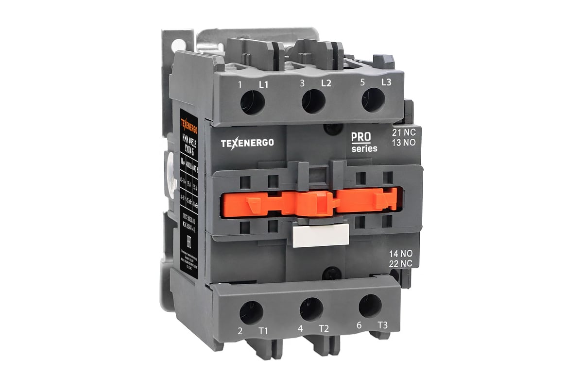 Магнитный пускатель Texenergo КМИ 49512 95А 380В 1з+1р Б KMI409538012 ...