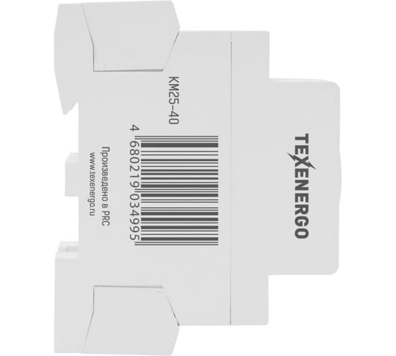 Контактор модульный Texenergo КМ 25-40 25А 4НO 230В KM25-40
