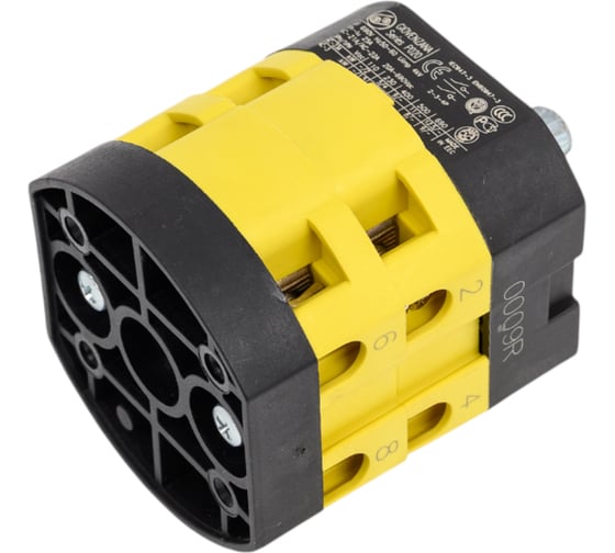 Переключатель нагрузки сети Giovenzana 20А, 2-полюсный, серый/черный P0200009R 1