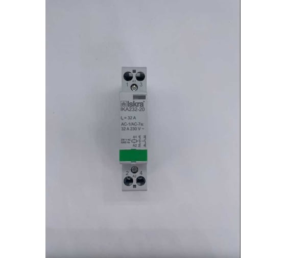 Контактор модульный iskra IKA232-20/230V УТ-00022056