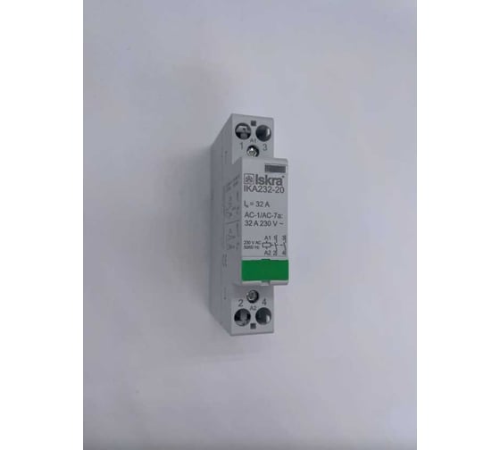 Контактор модульный iskra IKA232-20/230V УТ-00022056