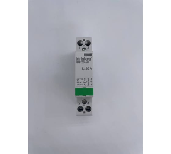 Контактор модульный iskra IKD20-20/230V УТ-00022133 1