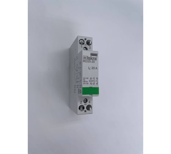 Контактор модульный iskra IKD20-20/24V УТ-00022134