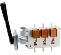 Выключатель-разъединитель Электротехник ВР32-39 В 31250-32 УХЛ3, 630А, съёмная боковая смещённая рукоятка, 3-х полюсный на одно направление, с дугогасительными камерами, IP32, ET521088