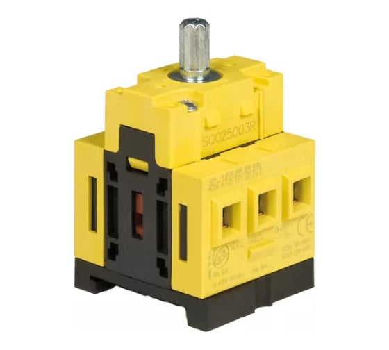 Переключатель Giovenzana панель R, 32А, 3-х полюсный SQ032003R 1