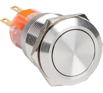 Кнопка EKF PROxima S-Pro67, 19 мм, без фиксации, без подсветки 20 шт s-pro67-100