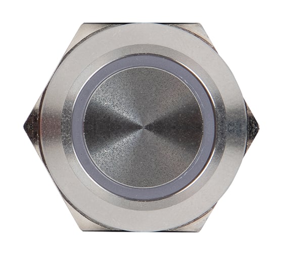 Кнопка EKF S-Pro67 19 мм без фикс. с зеленой подсветкой 230В (20 шт.) PROxima s-pro67-121