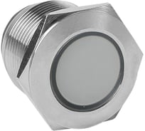 Сигнальная лампа EKF PROxima S-Pro67, 19 мм, 230В, белая (20 шт) s-pro67-351