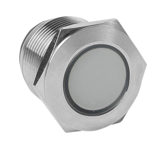 Сигнальная лампа EKF PROxima S-Pro67, 19 мм, 230В, белая s-pro67-351 1