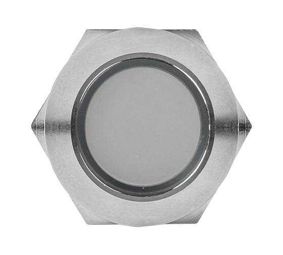 Сигнальная лампа EKF PROxima S-Pro67, 19 мм, 230В, белая (20 шт) s-pro67-351