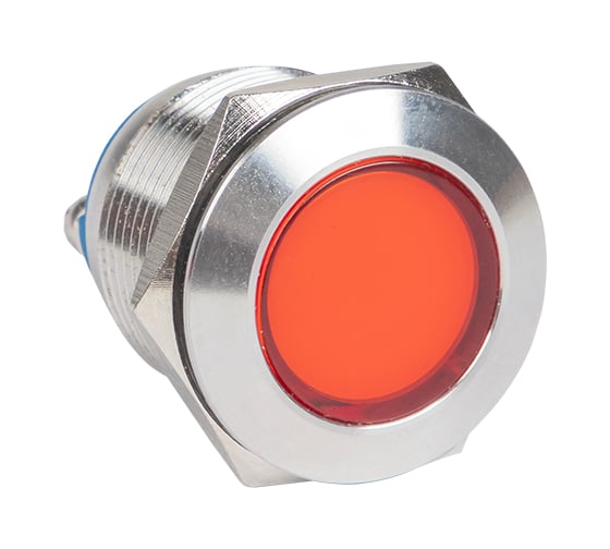 Сигнальная лампа EKF PROxima S-Pro67, 19 мм, 230В, красная s-pro67-311 1