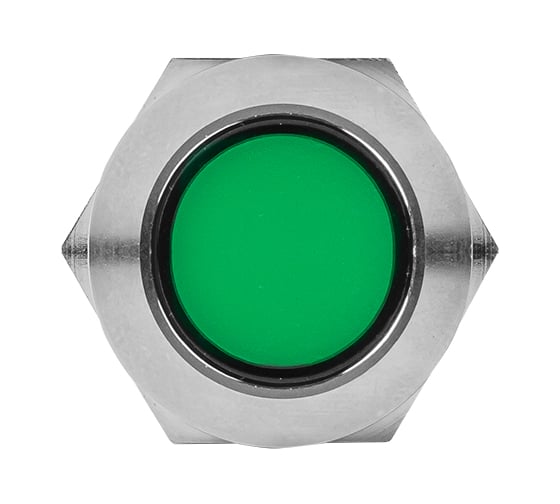 Сигнальная лампа EKF PROxima S-Pro67, 19 мм, 24В, зеленая 20 шт s-pro67-322