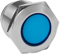 Сигнальная лампа EKF PROxima S-Pro67, 19 мм, 230В, синяя s-pro67-341