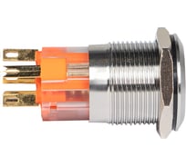 Кнопка EKF S-Pro67, 19 мм, без фикс., с синей подсветкой, 230В, 20 шт PROxima s-pro67-141