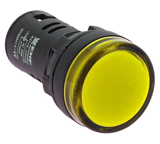 Светодиодная матрица EKF, AD16-22HS, желтая, 24В, DC, PROxima ledm-ad16-o-24 1