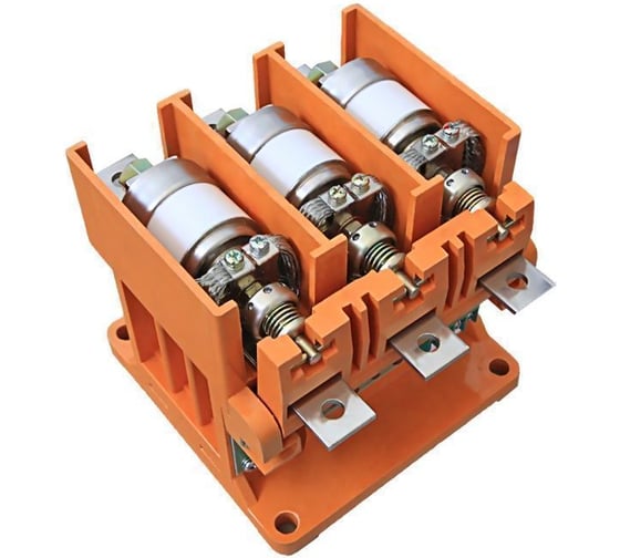 Вакуумный контактор Texenergo КВ2-250-3 У3 250А 220В 2з+2р постоянный/переменный KV2-250-220-3-22