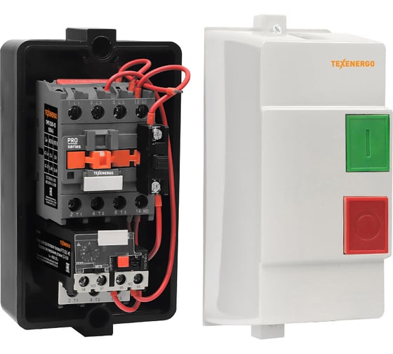 Магнитный пускатель Texenergo ПМЛ 2220 400В 25А У2 Б РТЛ 1022-М2 17-25А PM3L25QR22