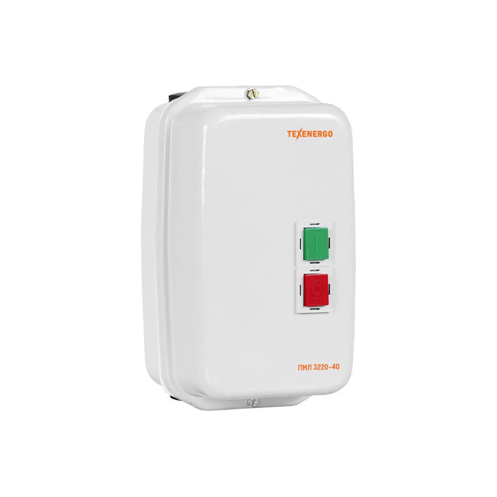 Магнитный пускатель Texenergo ПМЛ 3220 400В 40А 1з+1р У2 Б РТЛ 2055-М2 ...