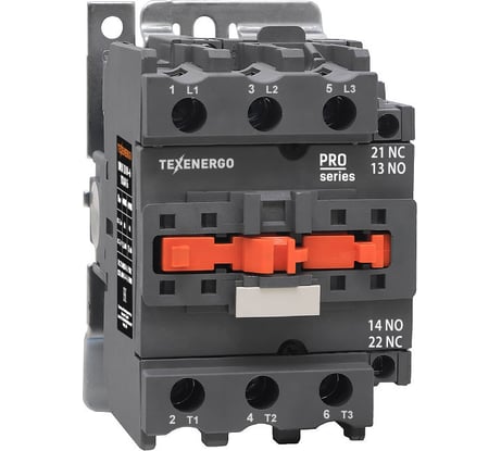 Магнитный пускатель Texenergo ПМЛ 4100 400В 50А 1з+1р УХЛ4 Б PM1L50Q