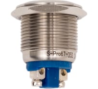 Сигнальная лампа EKF белая, S-Pro67, 19 мм, 24В, PROxima s-pro67-352