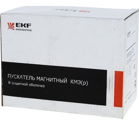 Пускатель в корпусе с РТЭ EKF PROxima КМЭ 25А, 220В, IP65 ctrp-r-25-220v