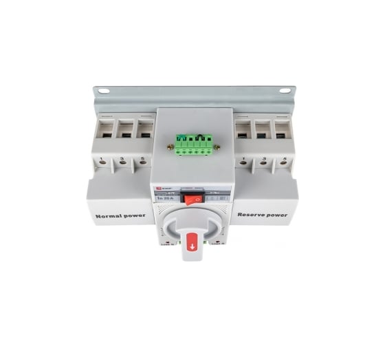 Устройство EKF АВР, МСБ 20А 3Р 400В PROxima ats-mcb-20c-3p-pro