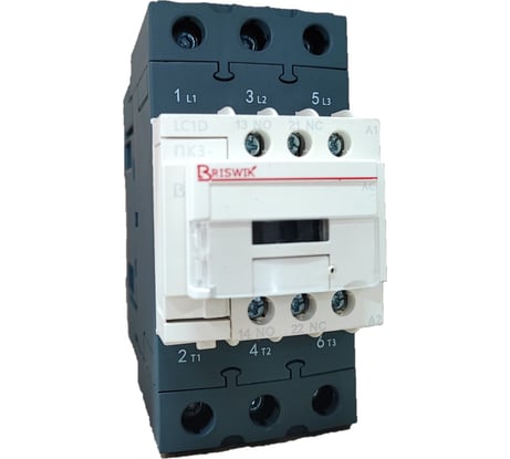 Контактор Briswik ПК3-04011440LC1D 40А 440V/AC 1НО/1НЗ LC1D04011R7.BR