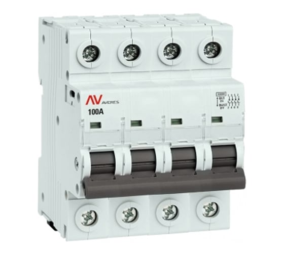 Выключатель нагрузки EKF AVERES AVN, 4P, 100A avn-4-100-av