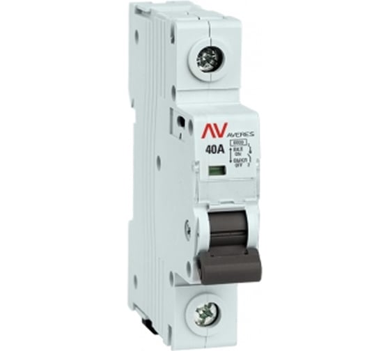 Выключатель нагрузки EKF AVERES AVN 1P, 40A avn-1-40-av