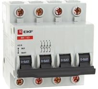 Выключатель нагрузки EKF ВН-63, 4P, 63А SL63-4-63
