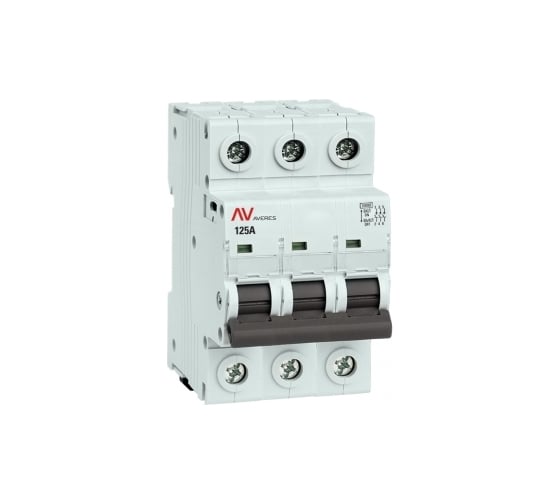 Выключатель нагрузки EKF, AVN 3P 125A AVERES avn-3-125-av