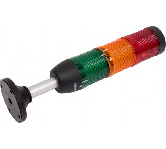 Сигнальная колонна Emas 50мм, красная, зеленая,жёлтая, 220В IK53F220XM03