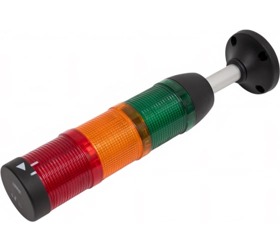 Сигнальная колонна Emas 50мм, красная, зеленая,жёлтая, 220В IK53F220XM03