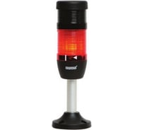 Сигнальная колонна Emas 50мм, красная, с зуммером 220В IK51L220ZM03
