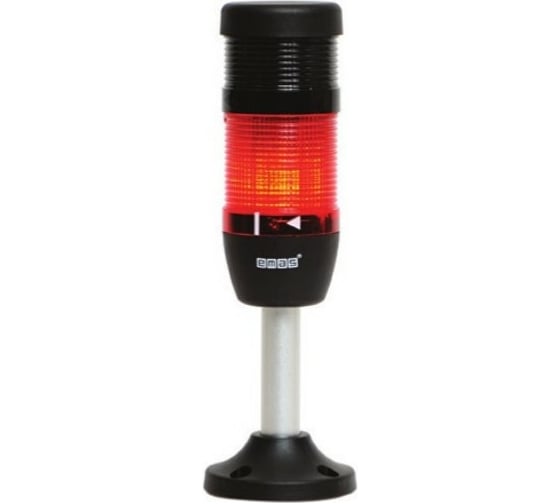 Сигнальная колонна Emas 50мм, красная, с зуммером 220В IK51L220ZM03 1