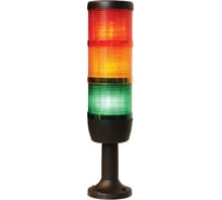 Сигнальная светодиодная колонна Emas 70мм, красная, желтая, зеленая 24В, LED IK73L024XM01