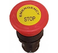 Аварийный стоп Emas 1НЗ с маркировкой на грибке MB200EE