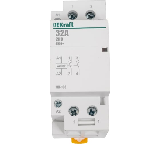Модульный контактор Systeme Electric МК-103 2НО, 32А, 230В, SchE 18071DEK 1