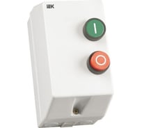 Контактор IEK КМИ11260, 12А, IP54, с индикацией, Ue=400В/АС3 KKM16-012-I-380-00