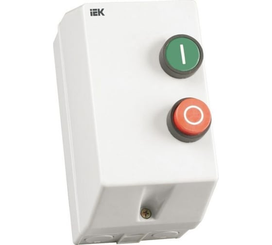 Контактор IEK КМИ11860, 18А, IP54, с индикацией, Ue=230В/АС3 KKM16-018-I-220-00 1