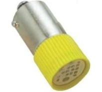 Светодиодная лампа Emas Ва9S 24B C/DC желтая, LED24S