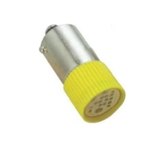 Светодиодная лампа Emas Ва9S 24B C/DC желтая, LED24S