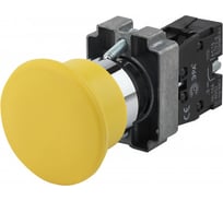 Кнопка управления ЭРА LAY5-BC51 Грибок, без подсветки, желтая, 1з, 20/200/3200 Б0045644